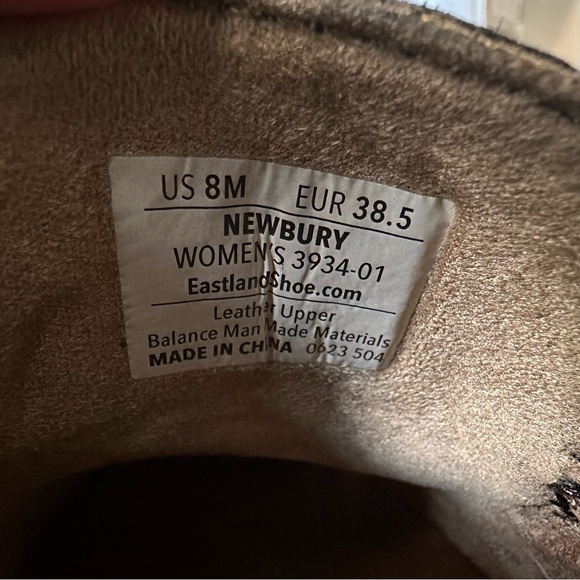 Eastland Newbury Heeled Loafers Size 8 - Picture 2 of 8